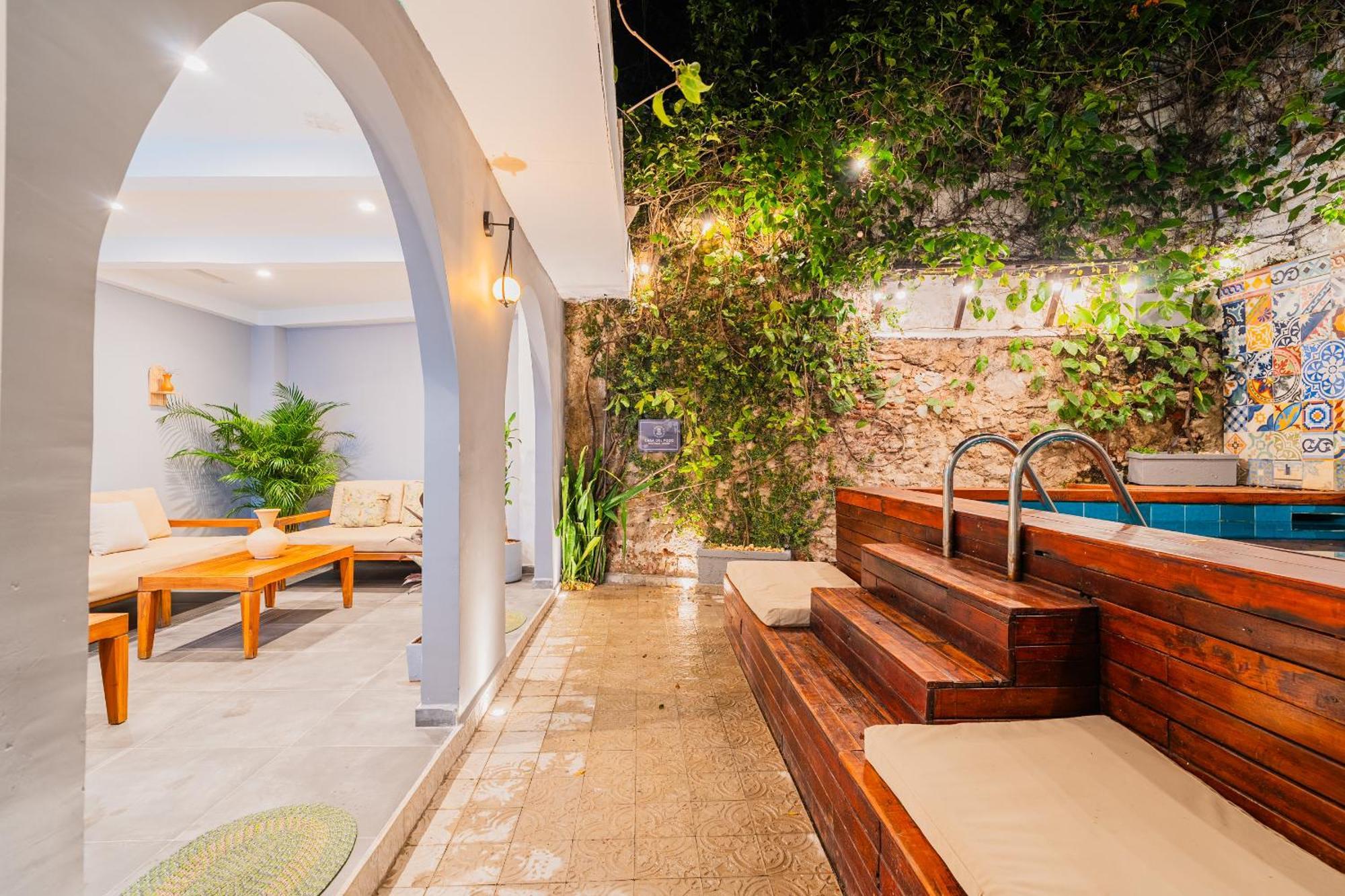 Hostel Casa Del Pozo Boutique House Cartagena  Exterior foto