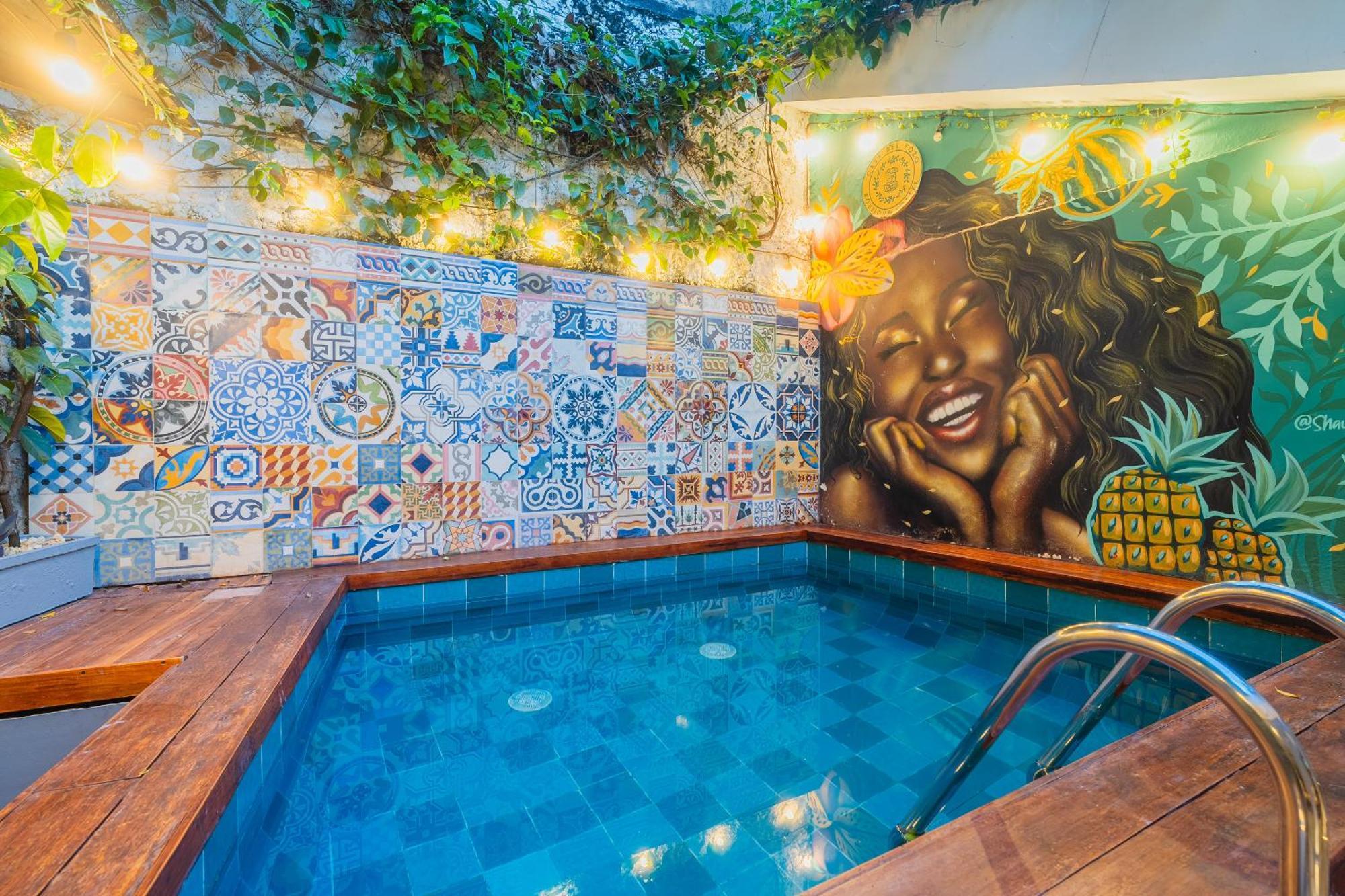 Hostel Casa Del Pozo Boutique House Cartagena  Exterior foto