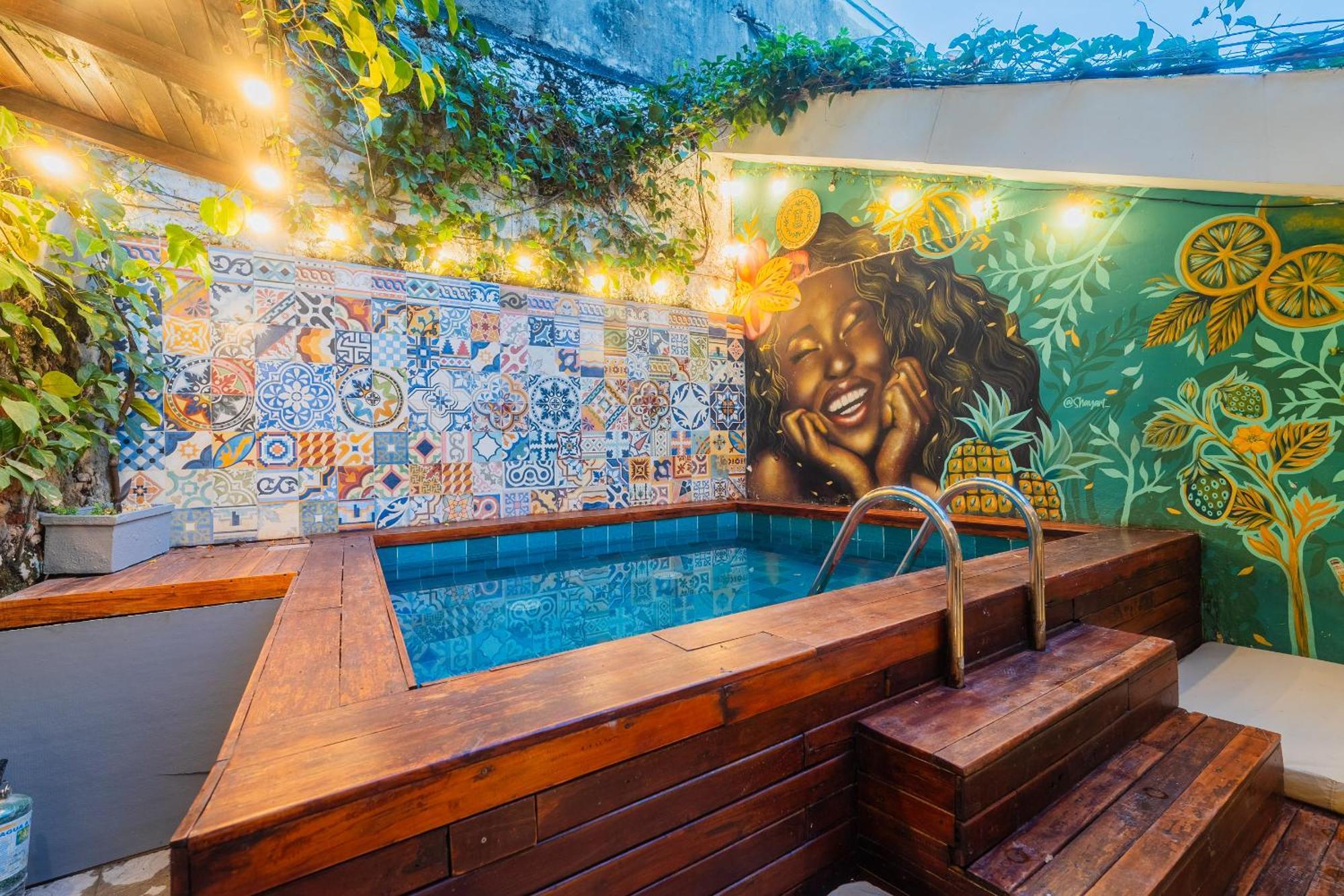 Hostel Casa Del Pozo Boutique House Cartagena  Exterior foto